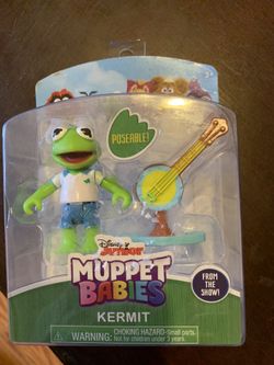 Disney Junior Muppet Babies. Kermit. Poseable