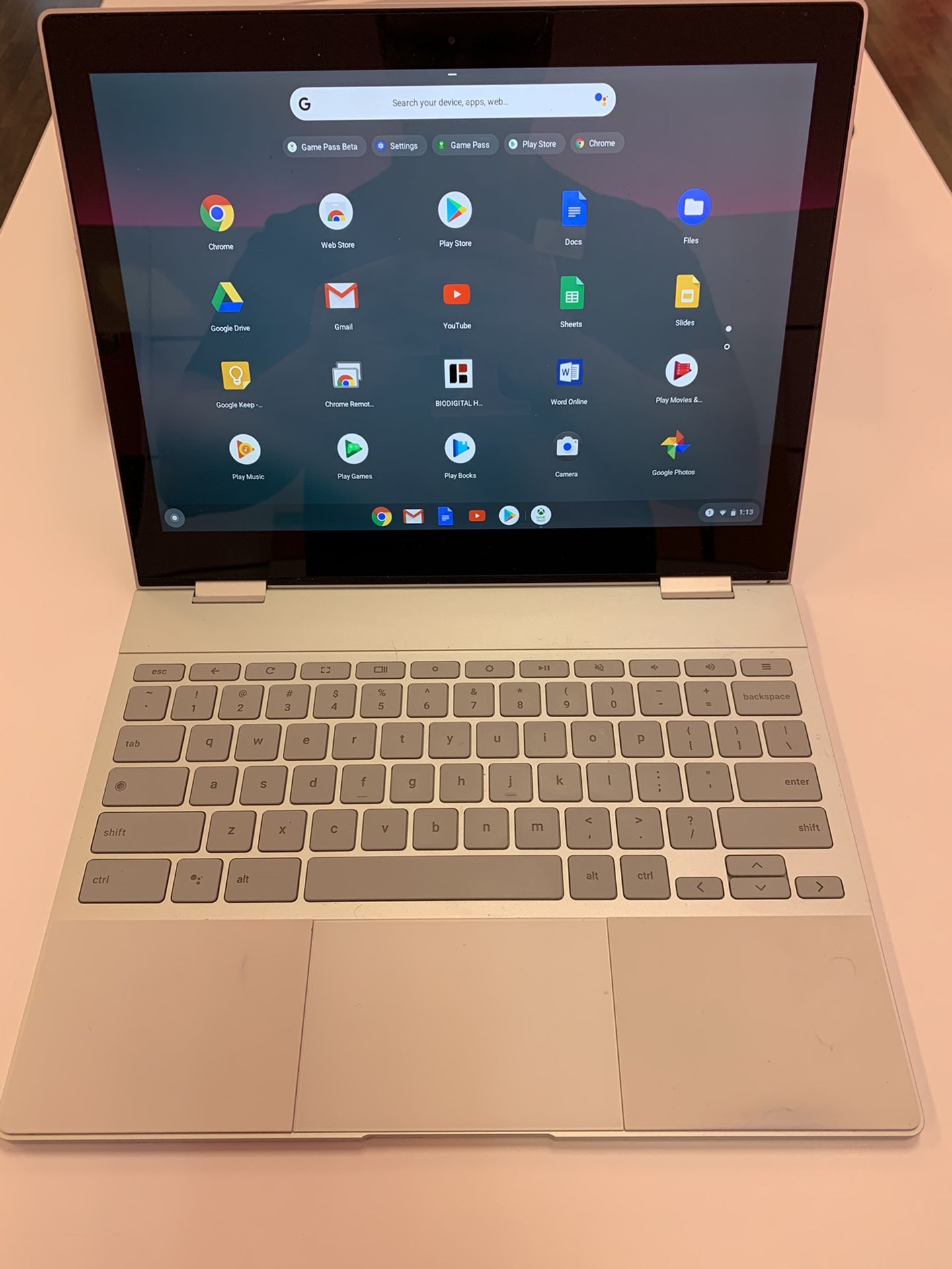 Google pixelbook