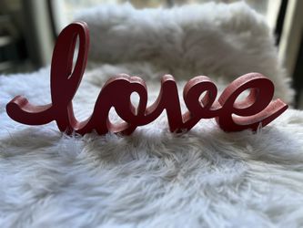 Love Wood Sign 