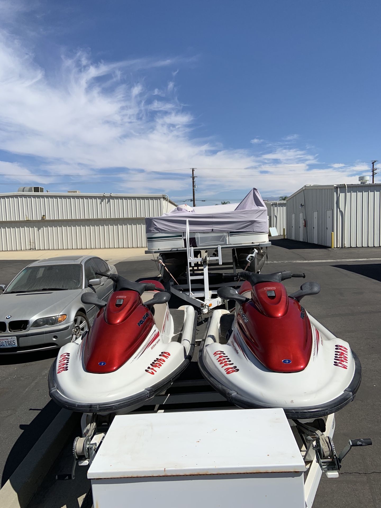 Water craft skis POLARIS VERAGE