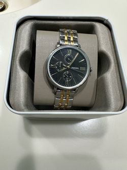 Fossil Two-Tone Stainless Steel Watch