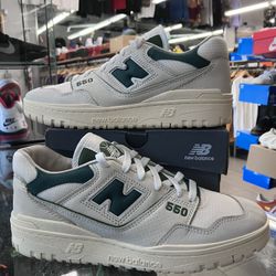 New Balance 550 Permafrost Dark Alpine Green