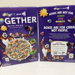 (2) - Kellogg’s - Pride Boxes From 2021 - (New) - $ 10 Each Or Both For $ 15