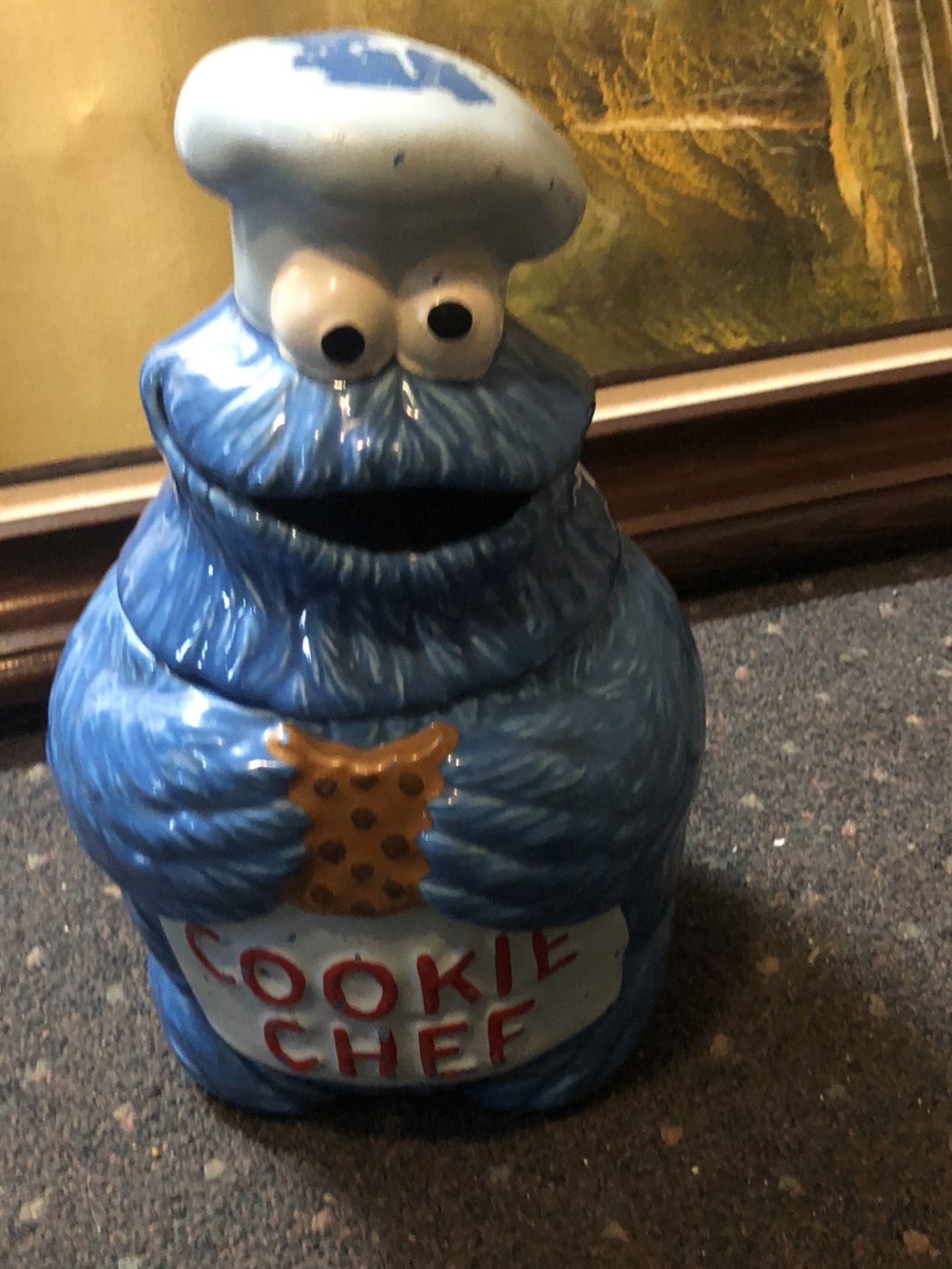Cookie Monster Cookie Jar Vintage