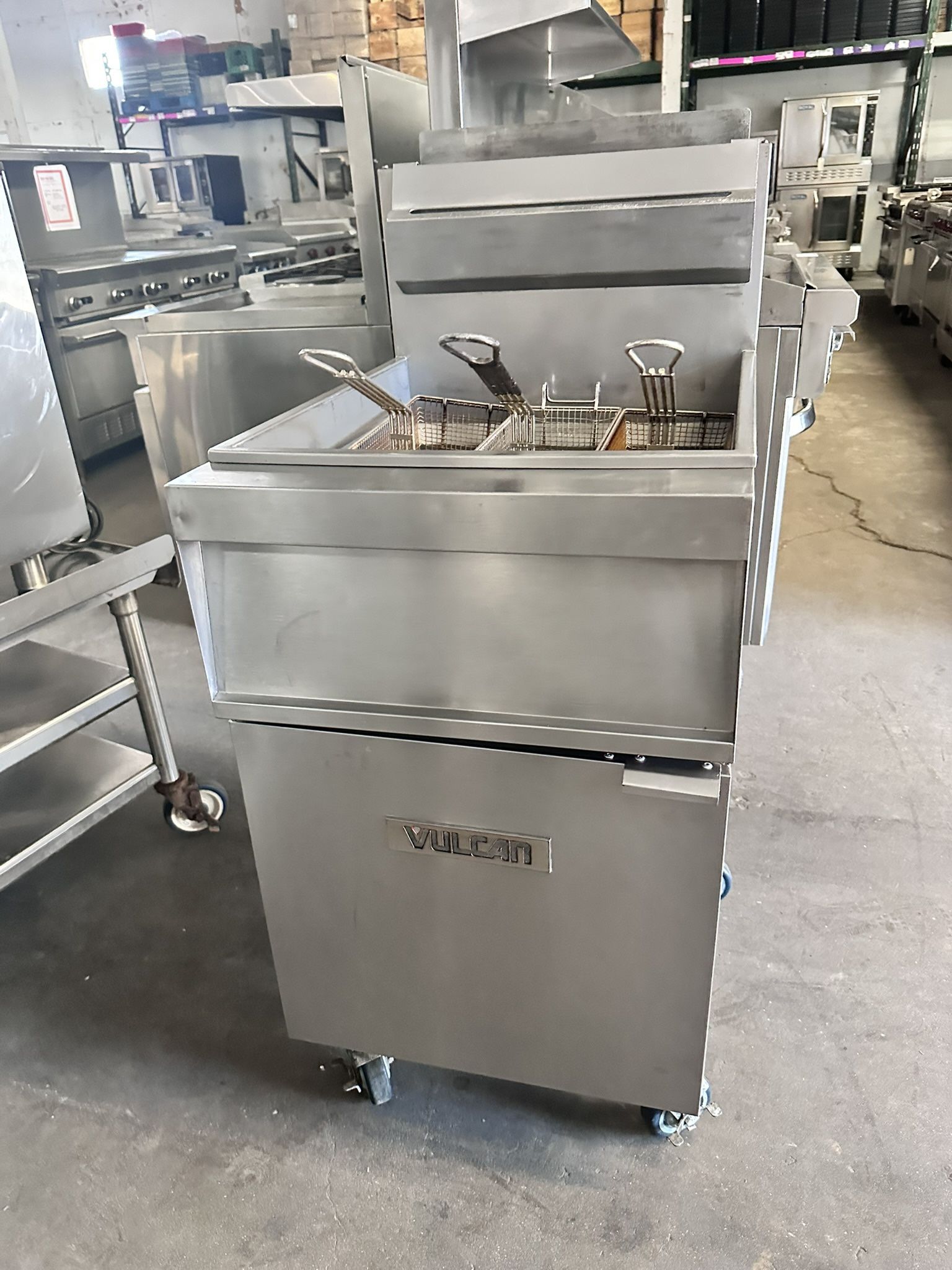 Vulcan Fryer Natural Gas