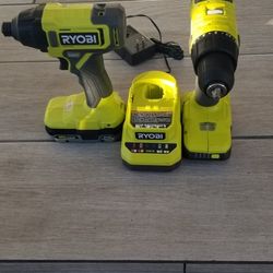 ryobi 18v 2 combo kit 