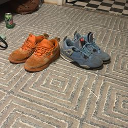 Devin Booker Shoes 45 Out Of 500  Size 11In Mans Jordan 4 Retro University Blue Size 11