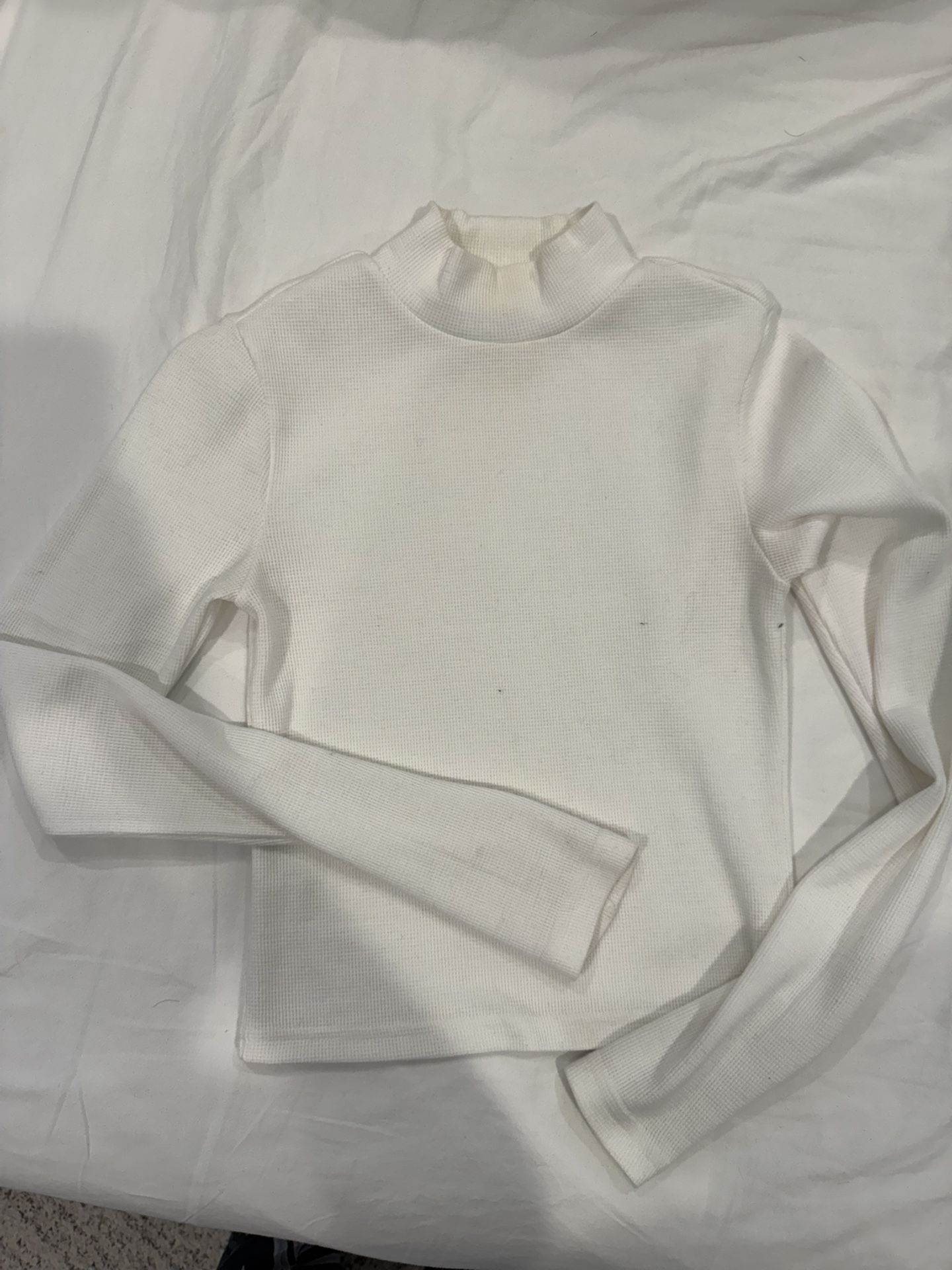 Women’s Abound White Mock neck
