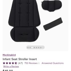 Mockingbird - Infant Seat Stroller Insert