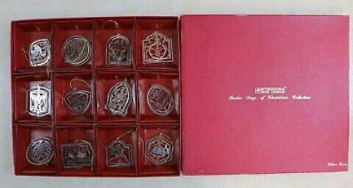 International Silver Company 12 Days of Christmas