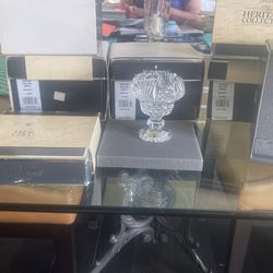 Waterford Crystal Miniature Scalloped Compote
