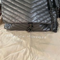 Rebecca Minkoff Leather Chain Strap Crossbody