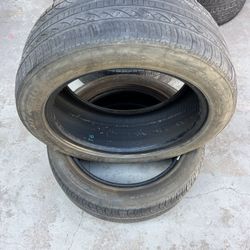 ONLY 2 Pirelli P Zero Nero Tires P235/50ZR18 (Pair)