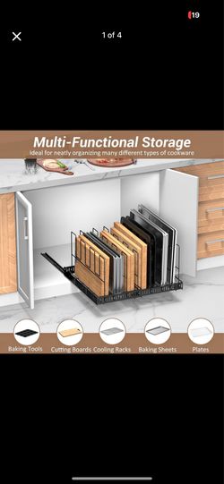 Brand New Slide-Out Kitchen Organizer Rack