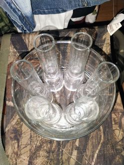 Crystal vodka glass shot set services 6