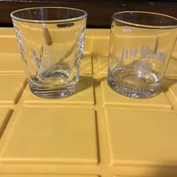 Jim Beam Whiskey Glasses
