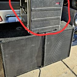 Gator GR-12L 12U Audio Rack Weather Proof Light Weight Travel Amp Rack