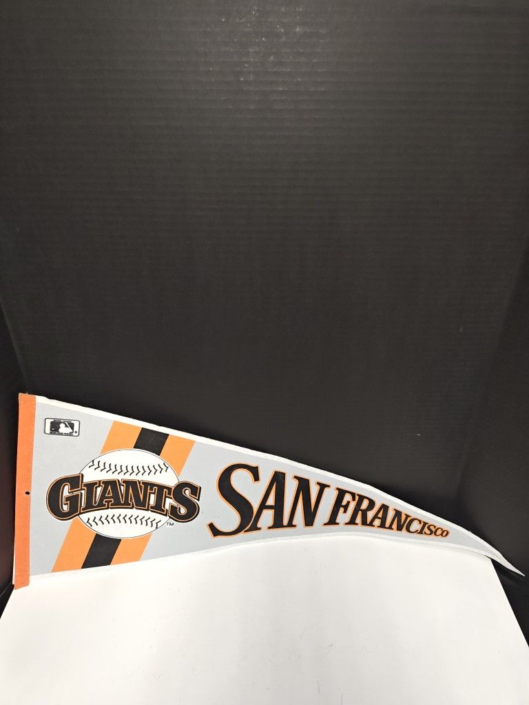Vintage San Francisco Giants Pennant MLB Baseball Official License Mancave Decor