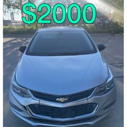 2017 Chevy Cruz No Credit Application