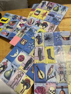 Tengo Muchas Tarjetas De Loteria 