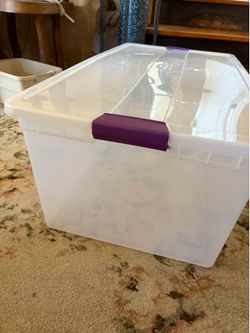 Large sterilite storage box