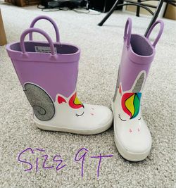 Toddler girls rain boot