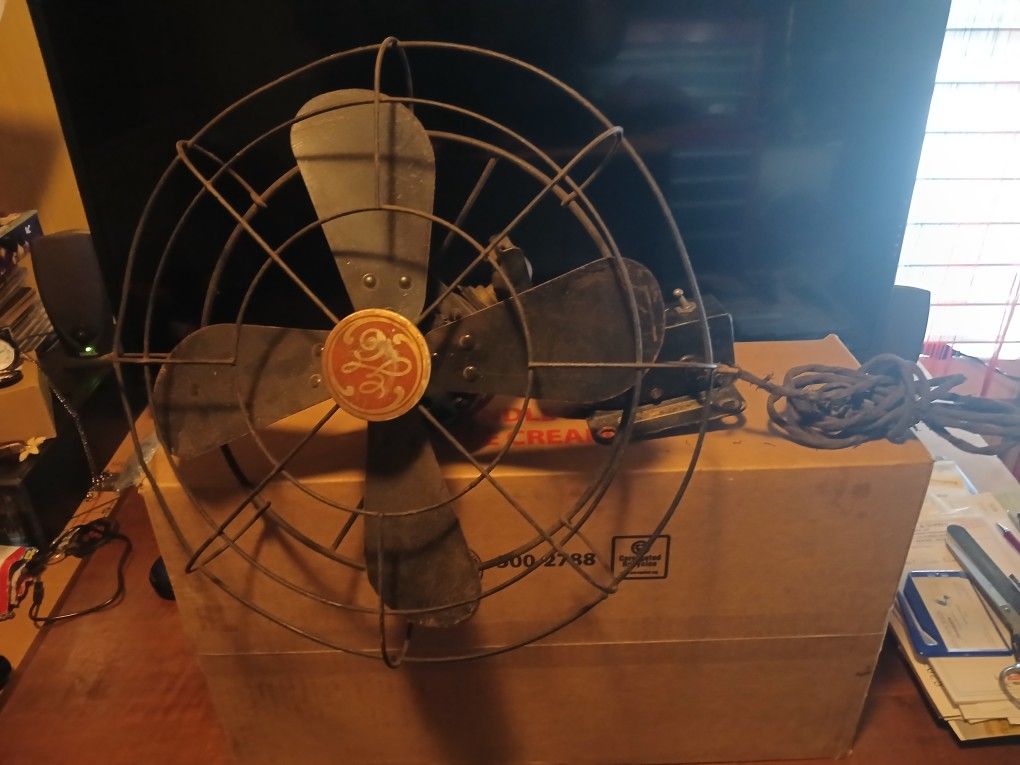Antique Ge Fan Does Not Work