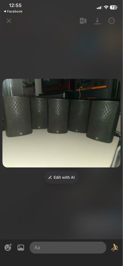 5 Jamo surround sound  speakers