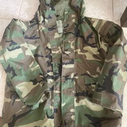 PARKA, COLD WEATHER CAMOUFLAGE