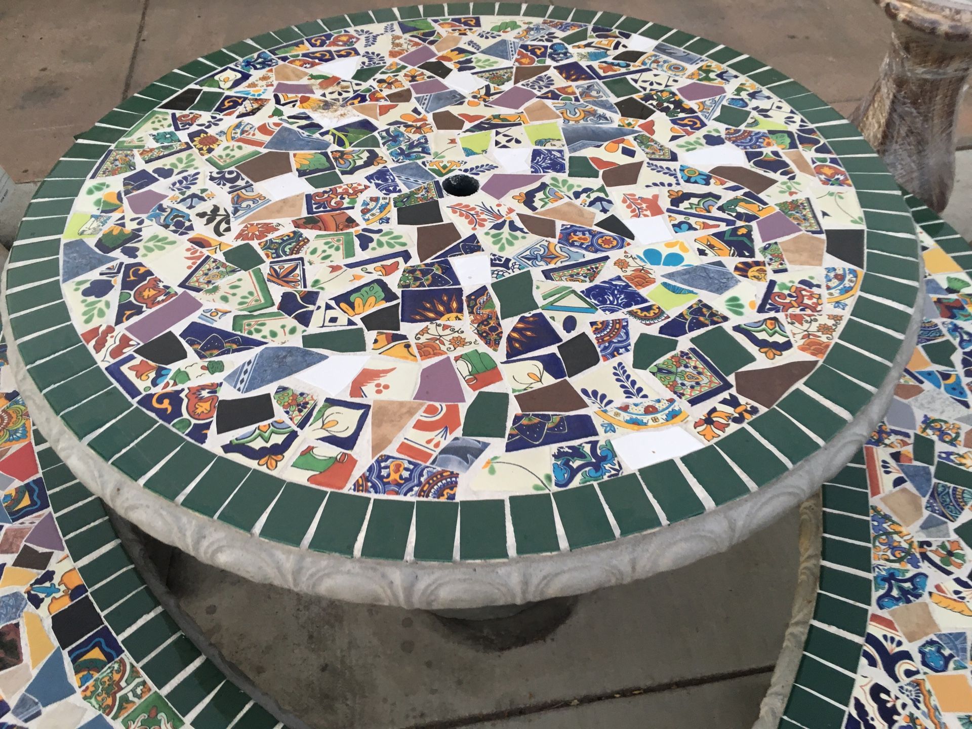 Patio table