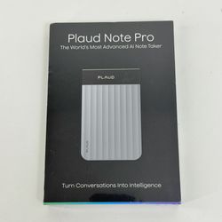 Plaud Note Pro AI Voice Recorder Note Taker PN0300 64GB SILVER - New Sealed