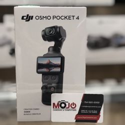 Dji Osmo Pocket 4 Creator Combo Only At Mojo Camera