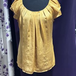 Gold Color Dress Shirt