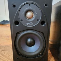 Polk Bookshelf Speakers And Pioneer Receiver