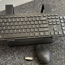Laptop Stand, Keyboard and Mouse 