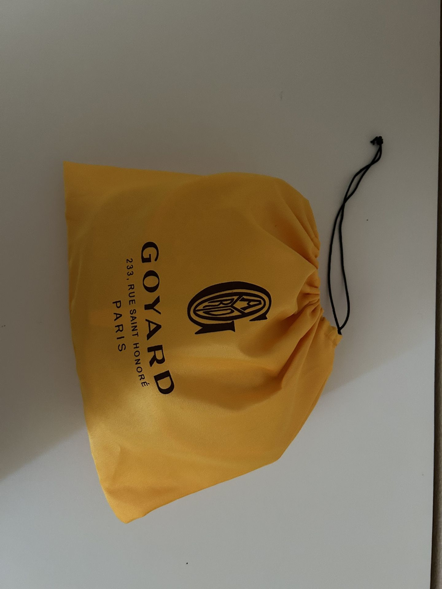 White Goyard Messenger