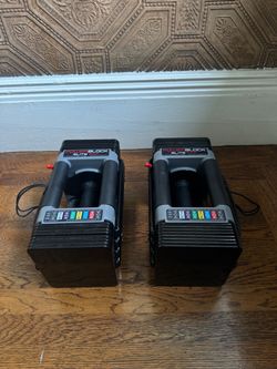 PowerBlock Elite EXP Adjustable Dumbbells up 50lbs each