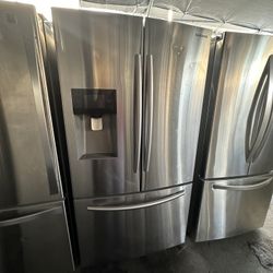 Samsung French Door Stainless Steel Fridge We Deliver And Install🚚