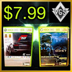 *RETRO* Halo 3 ODST + Forza Motorsport 3 Xbox 360 Bundle 2009