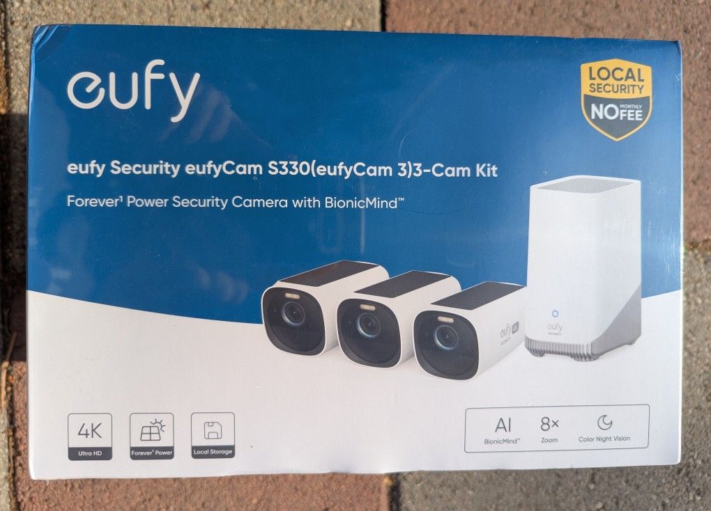 Eufy Wireless Solar 4K Security Camera