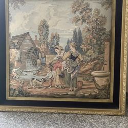 Very  Beautiful gorgeous two pieces Victorian picture