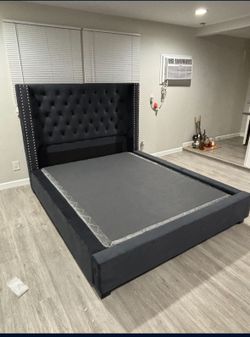 Queen Size Bed Frame With Mattress