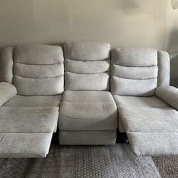 3 Seat Recliner Couch
