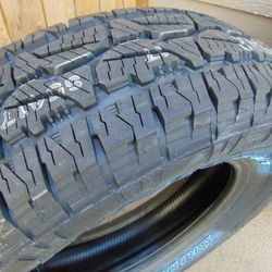 4 New 255 70 18 Bridgestone Dueler A/T Revo3 Tires *Outlined White Letters* *4PLY* *Date 2024*
