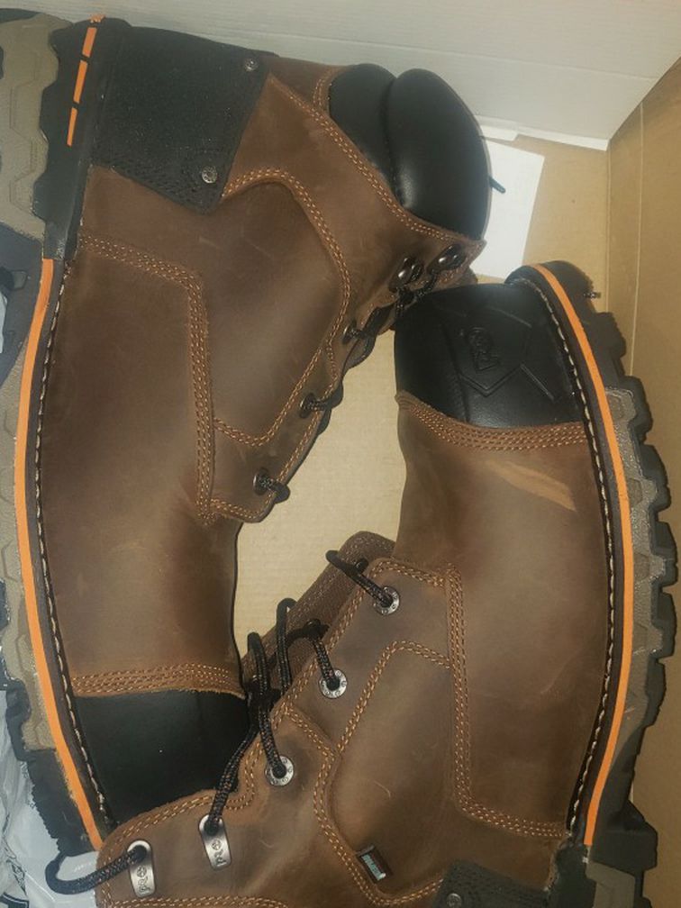 Timberland Boondocks Size 14 Steel Toe Boots