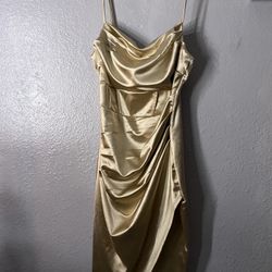 Rose Gold Short Dress