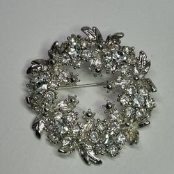 WOMENS RHINSTONE BROOCH 