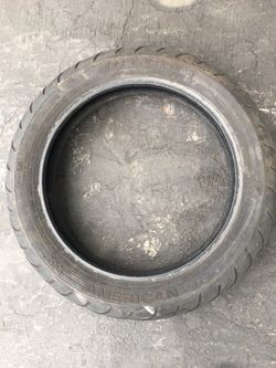 Dunlop motorcycle tire