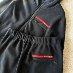 New Prada Luxury Jumpsuit Italy Sz:Large With Tags Super Comfy 