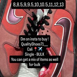 Red Lobster Nike Dunk Sb 